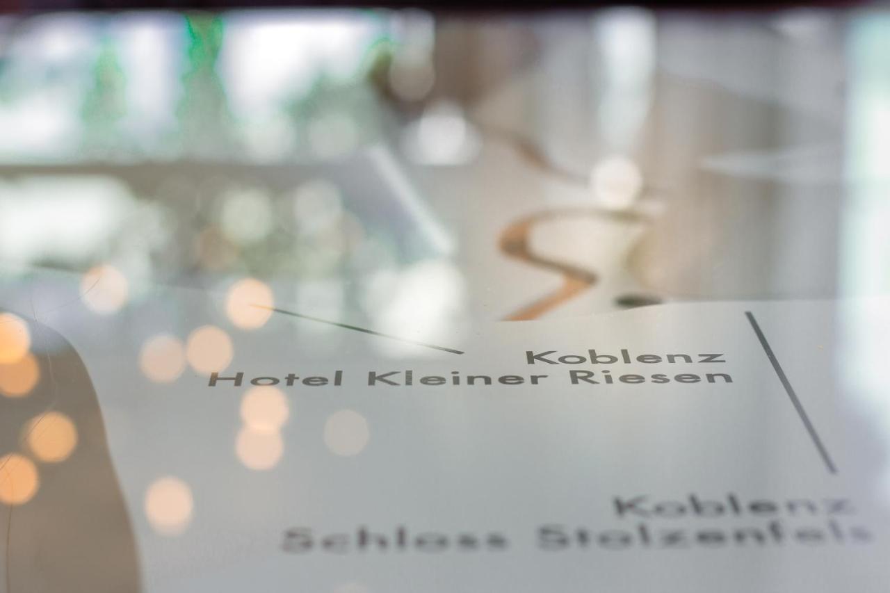 Hotel Kleiner Riesen Koblenz  Exteriör bild